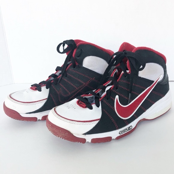 Nike Other - Nike Air Flex Team TRUST III (Youth) Basketball Sneaker Black/Red/White Size 6Y